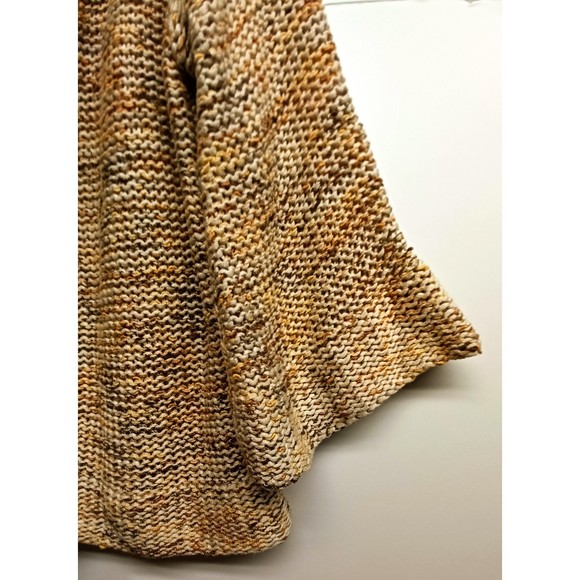 BCBG MAX AZRIA CARDIGAN SWEATER, BROWNS, SIZE MEDIUM - Picture 8 of 8